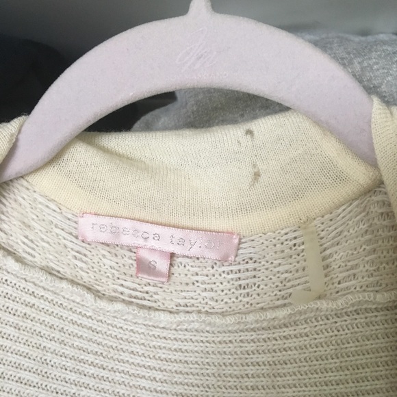 Rebecca Taylor Animal Print Hooded Sweater Jacket with Pockets Size: Small - Picture 4 of 5